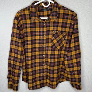 Volcom 100% Cotton Flannel Button Up
